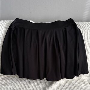 SHEIN Classic Black Skater Skirt